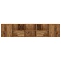 Aged engineered wood corner furniture 200x40x45 cm by , Closets and storage - Ref: Foro24-3307835, Price: 175,99 €, Discount: %