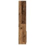 Hoher Schrank aus Holz mit altertümlicher Holztechnik, 92x33x180 cm. von , Bücherregale und Regale - Ref: Foro24-3309625, Pre...