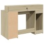 Engineered oak Sonoma 120x55x91 cm desk with LED lights. by , Desks - Ref: Foro24-3309413, Price: 191,92 €, Discount: %