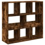 Room divider in smoked oak wood 100x33x94.5 cm by , Bookcases and shelves - Ref: Foro24-3309514, Price: 81,69 €, Discount: %