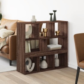 Room divider made of brown oak wood 100x33x94.5 cm by , Bookcases and shelves - Ref: Foro24-3309516, Price: 84,99 €, Discount: %