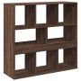 Separador de ambientes madera marrón roble 100x33x94,5 cm de , Librerías y estanterías - Ref: Foro24-3309516, Precio: 83,93 €...