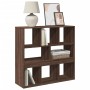 Separador de ambientes madera marrón roble 100x33x94,5 cm de , Librerías y estanterías - Ref: Foro24-3309516, Precio: 83,93 €...