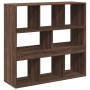 Separador de ambientes madera marrón roble 100x33x94,5 cm de , Librerías y estanterías - Ref: Foro24-3309516, Precio: 83,93 €...