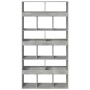 Room divider made of gray wood and concrete 100x33x187.5 cm by , Bookcases and shelves - Ref: Foro24-3309540, Price: 189,11 €...