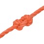 Orange 16 mm 50 m polypropylene work rope by , Ropes and metal cords - Ref: Foro24-152948, Price: 36,99 €, Discount: %