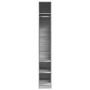 Engineered wood wardrobe in Sonoma grey, 30x50x200 cm. by , Wardrobes - Ref: Foro24-3307689, Price: 130,14 €, Discount: %