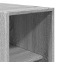 Armario de madera de ingeniería gris Sonoma 30x50x200 cm de , Armarios roperos - Ref: Foro24-3307689, Precio: 130,14 €, Descu...