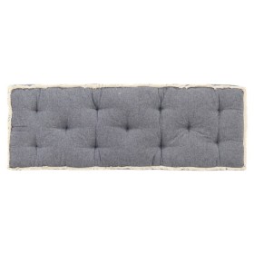 Blaues Paletten-Sofakissen 120x40x7 cm von vidaXL, Kissen für Stühle und Sofas - Ref: Foro24-314805, Preis: 43,99 €, Rabatt: %