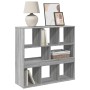 Room divider in Sonoma grey wood 100x33x94.5 cm by , Bookcases and shelves - Ref: Foro24-3309515, Price: 83,93 €, Discount: %