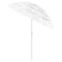 Sombrilla de playa Hawaii blanca 180 cm de vidaXL, Sombrillas - Ref: Foro24-314700, Precio: 42,99 €, Descuento: %