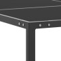 Steel and anthracite glass garden table 130x130x72 cm by vidaXL, Garden tables - Ref: Foro24-313093, Price: 144,43 €, Discoun...