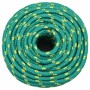 Green 12 mm 100 m polypropylene boat rope by , Ropes and metal cords - Ref: Foro24-152725, Price: 58,38 €, Discount: %