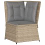 Garden furniture set, 5 pieces, with beige synthetic rattan cushions. by , Garden sets - Ref: Foro24-3262152, Price: 749,14 €...