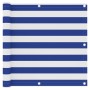 Balcony awning white and blue oxford fabric 90x300 cm by vidaXL, Umbrellas - Ref: Foro24-134916, Price: 17,01 €, Discount: %