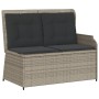 5-piece garden furniture set with gray synthetic rattan cushions by , Garden sets - Ref: Foro24-3262154, Price: 754,36 €, Dis...