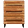 Sideboard 2 pieces solid acacia wood 60x34x75 cm by , Sideboards - Ref: Foro24-3217080, Price: 217,99 €, Discount: %