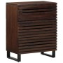 Sideboard 2 pieces solid mango wood 60x34x75 cm by , Sideboards - Ref: Foro24-3217082, Price: 347,58 €, Discount: %