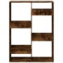 Room divider in smoked oak wood, 100x33x135 cm by , Bookcases and shelves - Ref: Foro24-3309559, Price: 114,99 €, Discount: %