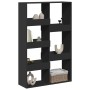 Separador de ambientes madera ingeniería negro 100x33x155,5 cm de , Librerías y estanterías - Ref: Foro24-3309565, Precio: 13...