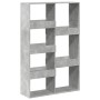 Room divider made of gray wood and concrete, measuring 100x33x155.5 cm. by , Bookcases and shelves - Ref: Foro24-3309567, Pri...