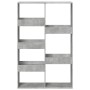 Room divider made of gray wood and concrete, measuring 100x33x155.5 cm. by , Bookcases and shelves - Ref: Foro24-3309567, Pri...