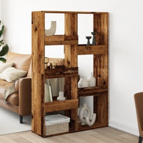 Aged wood room divider 100x33x155.5 cm by , Bookcases and shelves - Ref: Foro24-3309571, Price: 133,99 €, Discount: %