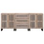 Sideboard aus massivem Mangoholz, 3-teilig, 60x34x75 cm. von , Sideboards - Ref: Foro24-3217085, Preis: 372,99 €, Rabatt: %