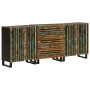 Sideboard 3 pieces solid acacia wood 60x34x75 cm by , Sideboards - Ref: Foro24-3217087, Price: 433,98 €, Discount: %