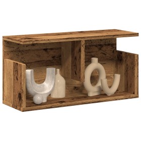 Aged engineered wood wall shelf 60x20x30 cm by , Shelves and shelves - Ref: Foro24-854830, Price: 36,99 €, Discount: %