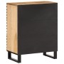 Sideboard 2 pieces solid rough mango wood 60x34x75 cm by , Sideboards - Ref: Foro24-3217078, Price: 326,66 €, Discount: %