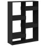 Engineered wood black room divider 100x33x135 cm by , Bookcases and shelves - Ref: Foro24-3309556, Price: 116,75 €, Discount: %