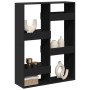 Engineered wood black room divider 100x33x135 cm by , Bookcases and shelves - Ref: Foro24-3309556, Price: 116,75 €, Discount: %