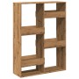 Room divider oak wood artisian 100x33x135 cm by , Bookcases and shelves - Ref: Foro24-3309563, Price: 114,99 €, Discount: %