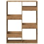 Room divider oak wood artisian 100x33x135 cm by , Bookcases and shelves - Ref: Foro24-3309563, Price: 114,99 €, Discount: %