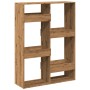 Room divider oak wood artisian 100x33x135 cm by , Bookcases and shelves - Ref: Foro24-3309563, Price: 114,99 €, Discount: %