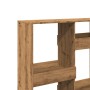 Room divider oak wood artisian 100x33x135 cm by , Bookcases and shelves - Ref: Foro24-3309563, Price: 114,99 €, Discount: %