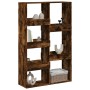 Room divider in smoked oak wood 100x33x155.5 cm by , Bookcases and shelves - Ref: Foro24-3309568, Price: 132,69 €, Discount: %