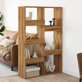 Room divider oak wood artisian 100x33x155.5 cm by , Bookcases and shelves - Ref: Foro24-3309572, Price: 132,92 €, Discount: %