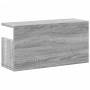 Engineered wood wall shelf in Sonoma gray, 60x20x30 cm by , Shelves and shelves - Ref: Foro24-854828, Price: 37,12 €, Discoun...