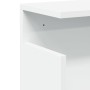 Engineered wood white wall shelf 60x20x30 cm by , Shelves and shelves - Ref: Foro24-854823, Price: 37,12 €, Discount: %