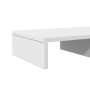 Soporte de monitor madera maciza de pino blanco 50x27x10 cm de , Bases y elevadores para ordenadores - Ref: Foro24-854643, Pr...