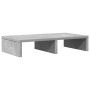 Soporte de pantalla madera ingeniería gris hormigón 50x27x10 cm de , Bases y elevadores para ordenadores - Ref: Foro24-854646...