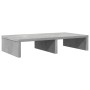 Soporte de pantalla madera ingeniería gris hormigón 50x27x10 cm de , Bases y elevadores para ordenadores - Ref: Foro24-854646...