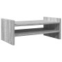 Soporte de pantalla madera ingeniería gris Sonoma 50x27x20 cm de , Bases y elevadores para ordenadores - Ref: Foro24-854783, ...