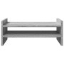 Soporte de pantalla madera ingeniería gris Sonoma 50x27x20 cm de , Bases y elevadores para ordenadores - Ref: Foro24-854783, ...