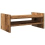 Aged wood screen stand engineering 50x27x20 cm by , Computer bases and risers - Ref: Foro24-854785, Price: 26,99 €, Discount: %