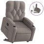 Reclining and elevating armchair in gray taupe fabric by , Armchairs - Ref: Foro24-3204718, Price: 271,89 €, Discount: %