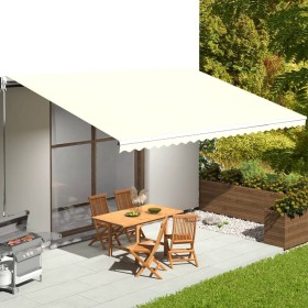 Spare fabric for cream-colored awning 6x3.5 m by vidaXL, Awnings - Ref: Foro24-311934, Price: 94,04 €, Discount: %