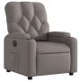 Electric reclining armchair in gray taupe fabric by , Armchairs - Ref: Foro24-3204694, Price: 251,62 €, Discount: %